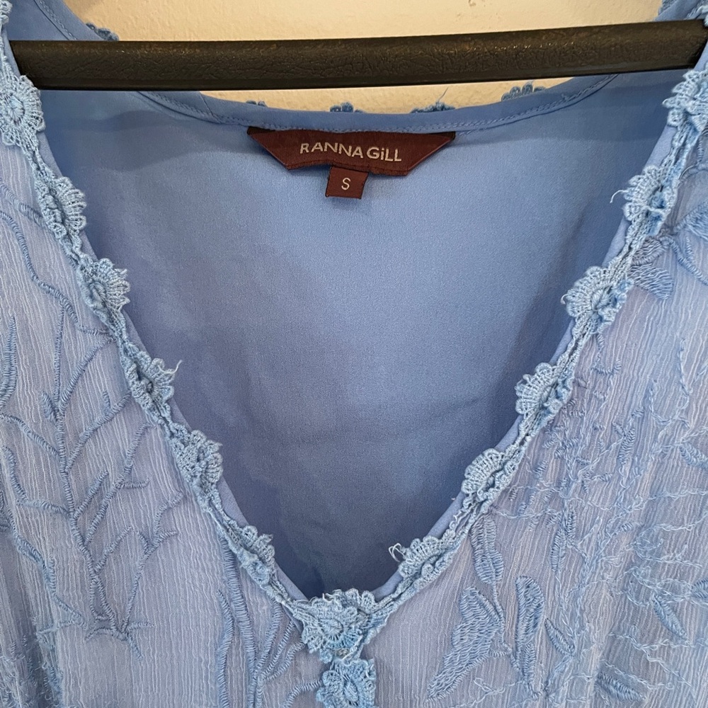 Ranna Gill Veronica Lace midi dress size small - Picture 6 of 10